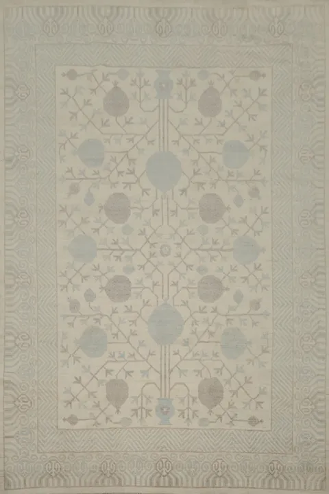 Handmade Wool Oushak Vegetable Dye Area Rug 9x12