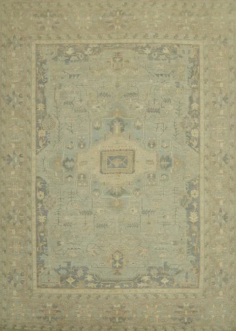 Timeless Handwoven Floor Large Rug in Serene Earth Tones 12x15