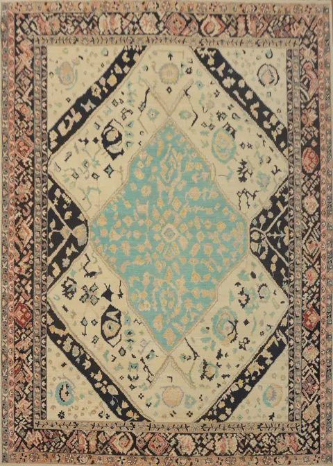 Vegetable Dye Ziegler Oriental Area Rug 8x10