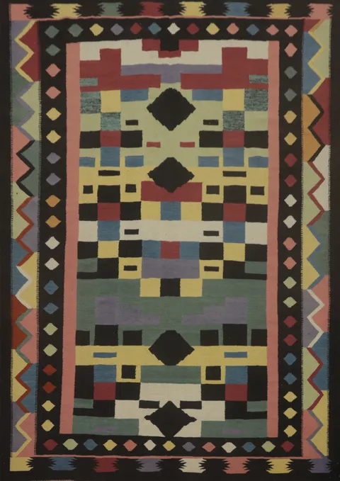 Geometric Kilim Oriental Area Rug 8x10