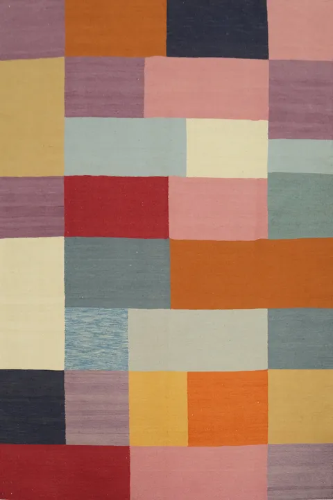All-Over Geometric Kilim Modern Area Rug 8x10