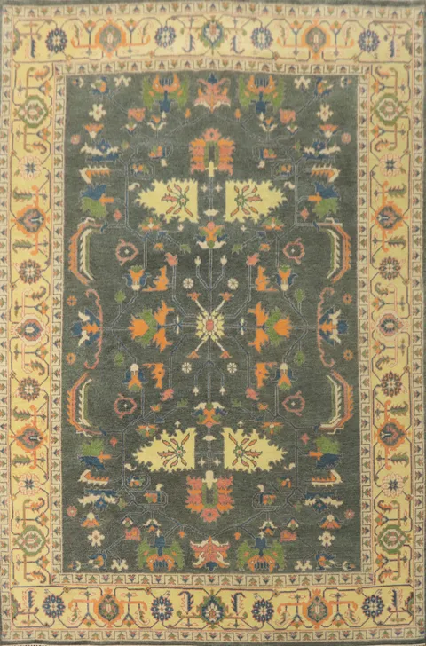 Handmade Oushak Indian Area Rug 9x12
