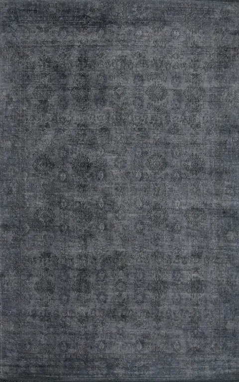 Handmade Distressed Area Rug 6x8