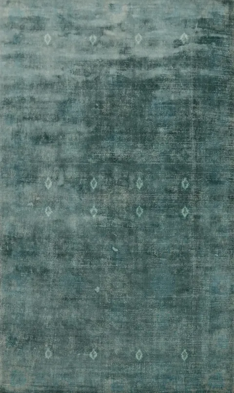 Modern Abstract Handmade Area Rug 5x8