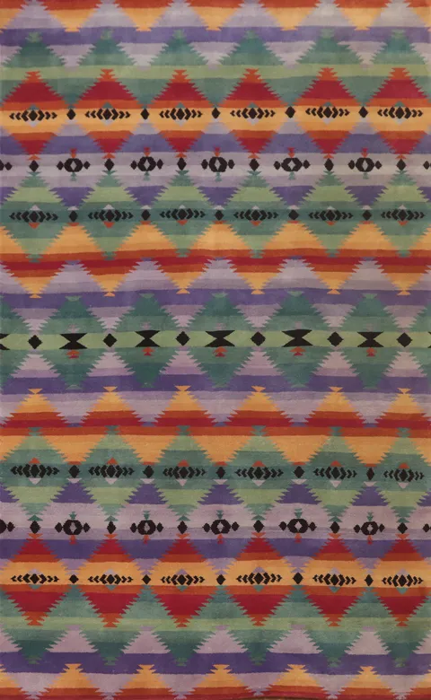 Vegetable Dye Gabbeh Living Room Area Rug 6x9