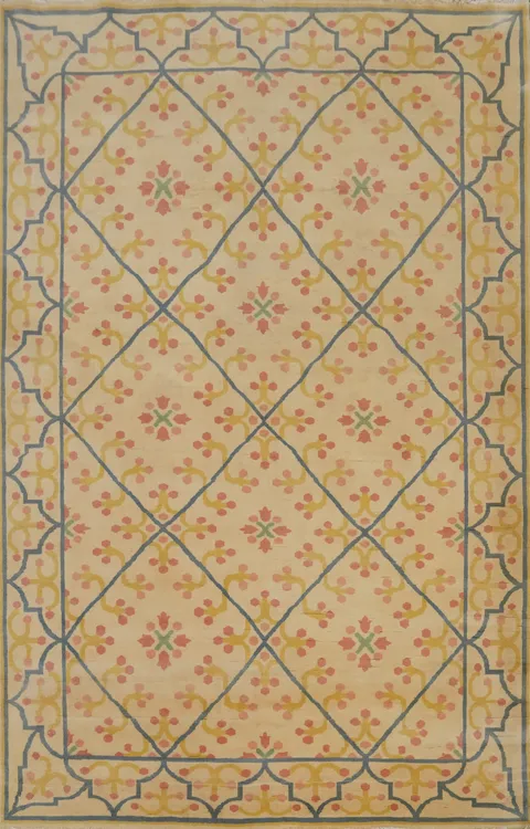 Vegetable Dye Gabbeh Living Room Area Rug 6x9