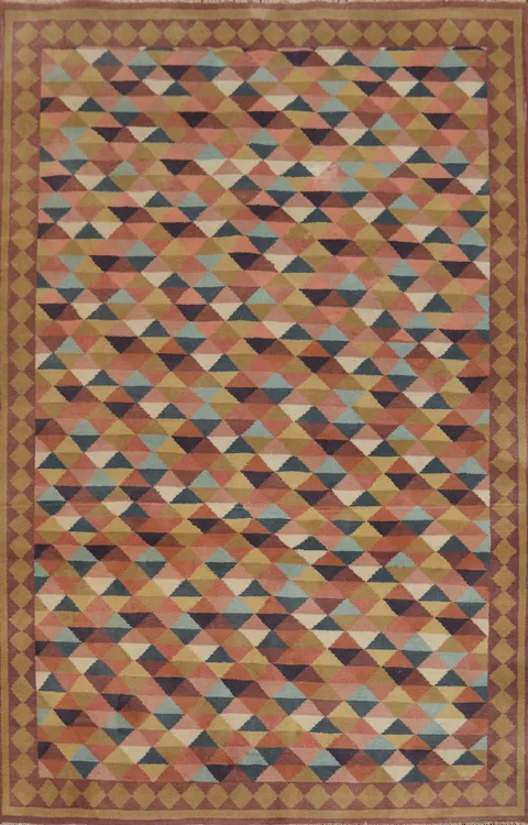 Vegetable Dye Gabbeh Living Room Area Rug 6x8