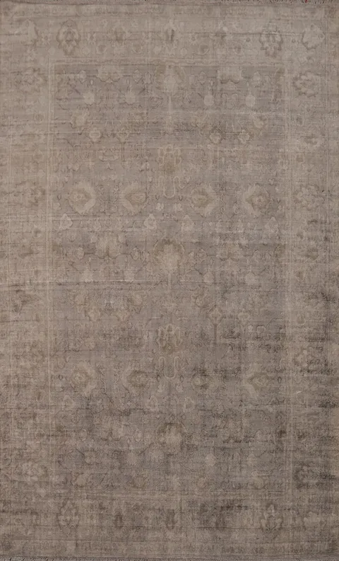 Handmade Oushak Room Size Area Rug 6x8