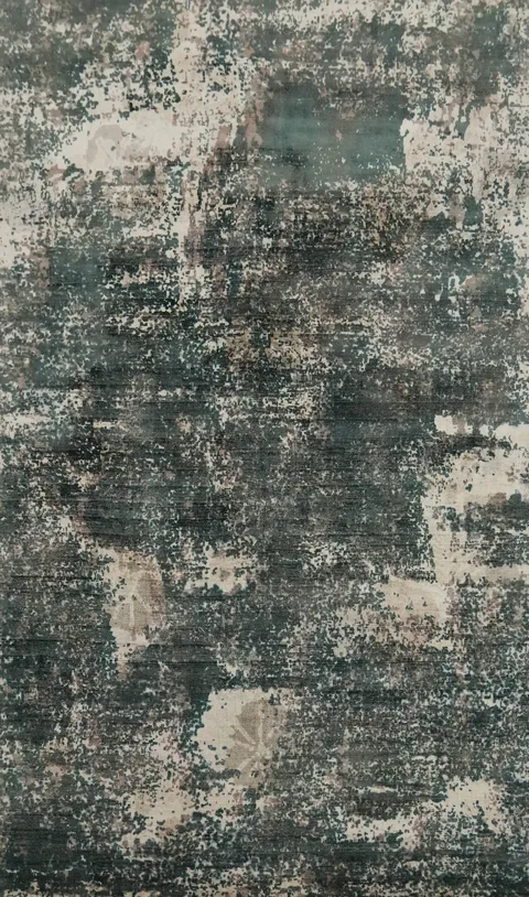 Handmade Abstract Modern Area Rug 5x8
