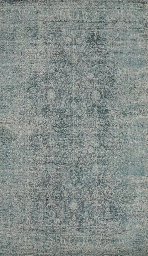 All-Over Oushak Handmade Area Rug 5x8