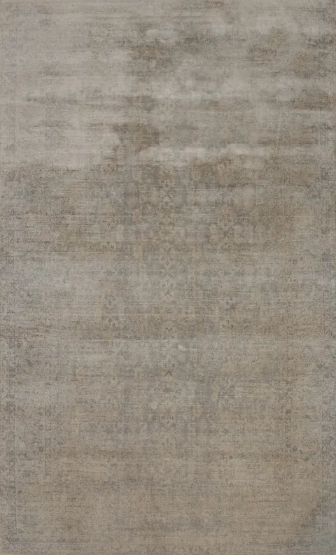Earth Tone Oushak Oriental Area Rug 5x8