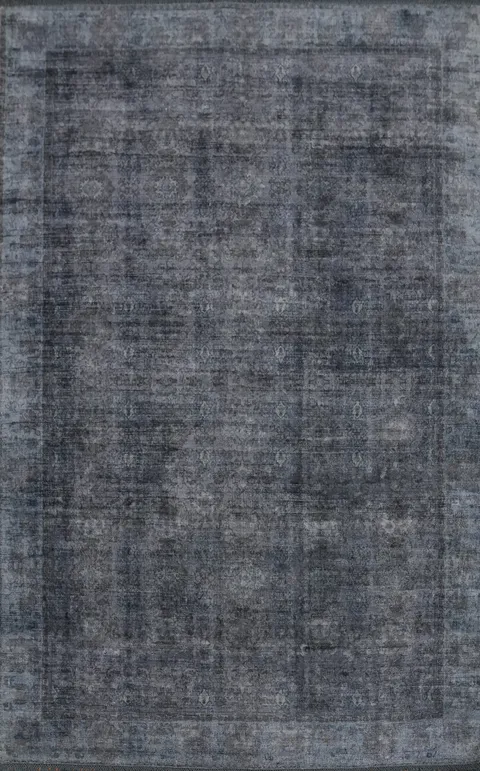 Handmade Distressed Area Rug 6x8