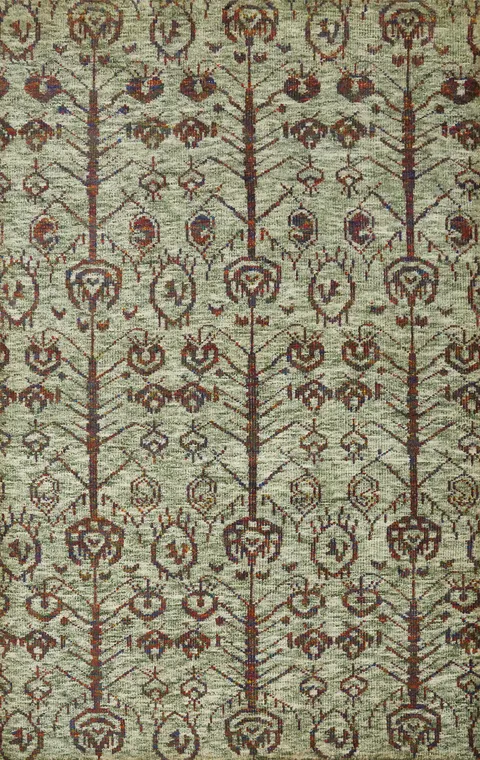 Modern Abstract Living Room Area Rug 5x8