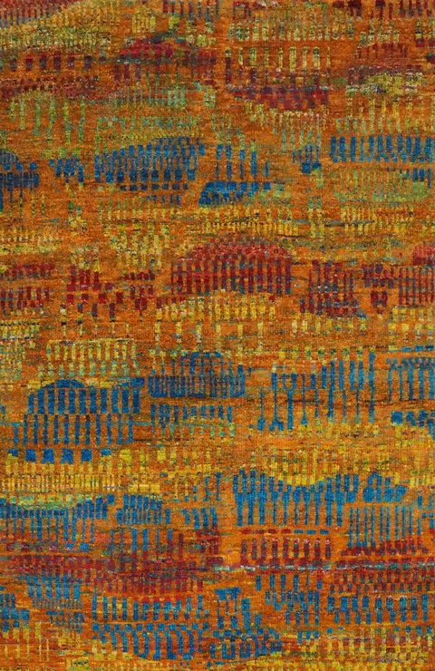 Modern Abstract Living Room Area Rug 5x8