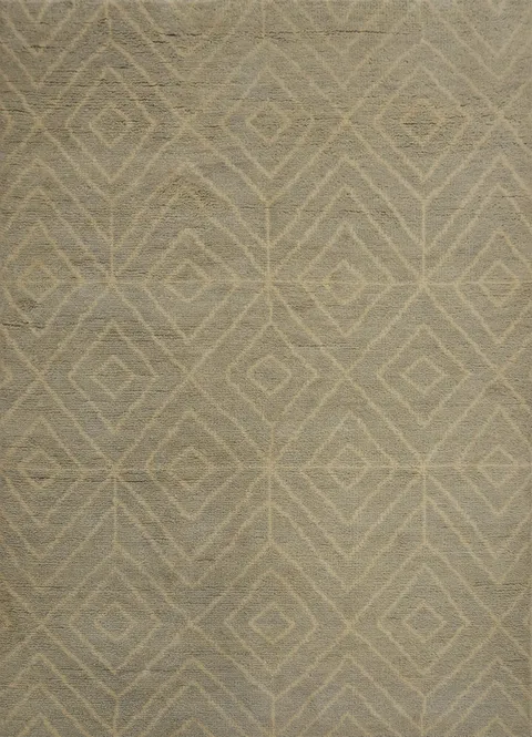 Geometric Moroccan Room Size Handmade Rug 5x6