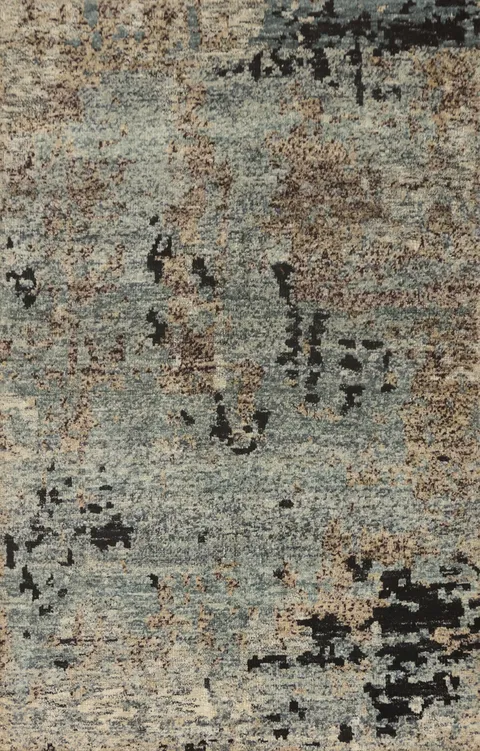 Modern Abstract Oriental Rug 5x7