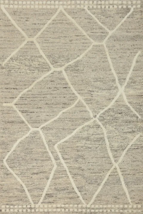 Handmade Moroccan Room Size Area Rug 5x8