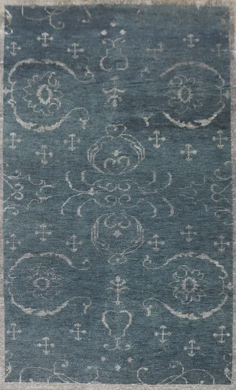 Modern Abstract Living Room Area Rug 5x8
