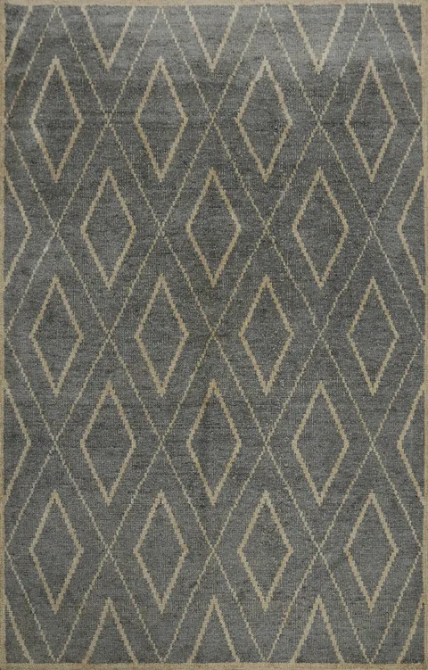 Geometric Moroccan Living Room Area Rug 5x8
