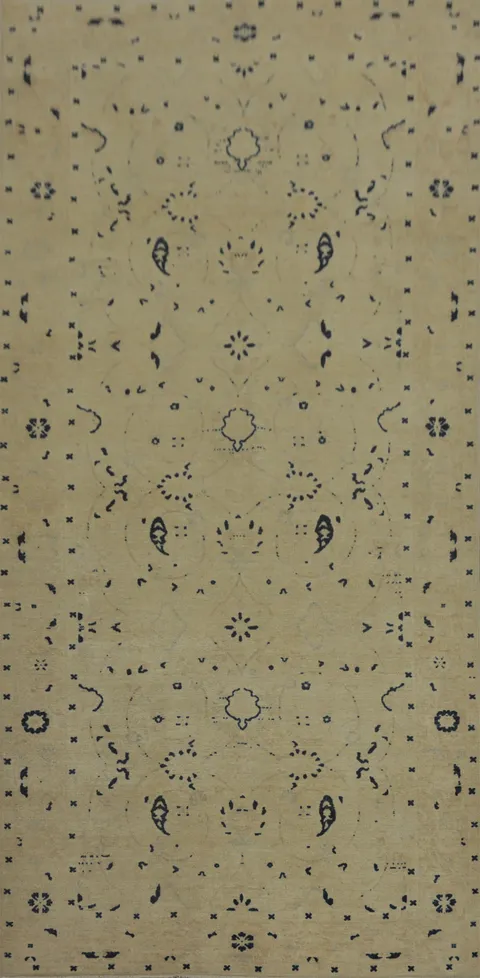 Vegetable Dye Oushak Living Room Area Rug 5x12