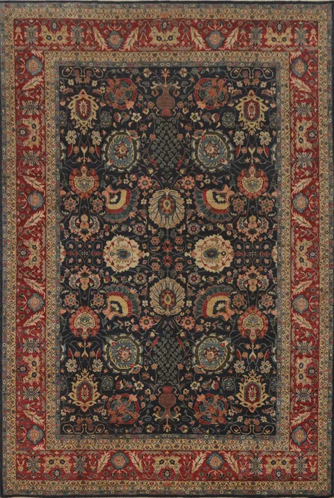 Vegetable Dye Ziegler Oriental Large Rug 10x14