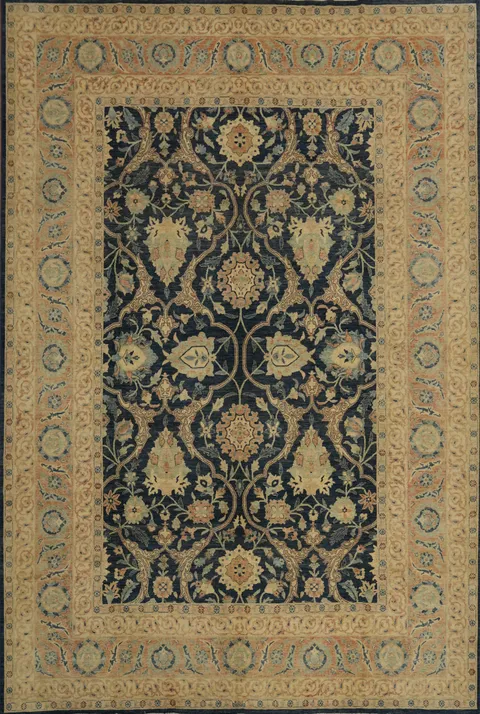 Vegetable Dye Ziegler Oriental Large Rug 10x14