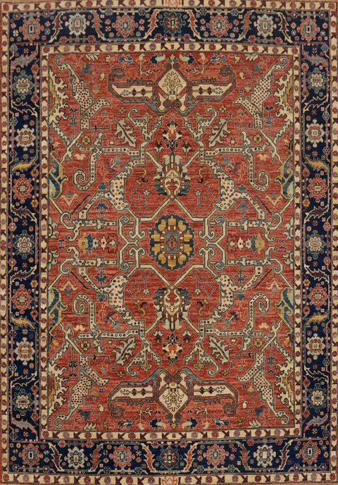 Vegetable Dye Ziegler Living Room Area Rug 8x10