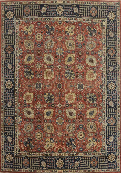 Vegetable Dye Ziegler Room Size Area Rug 8x10