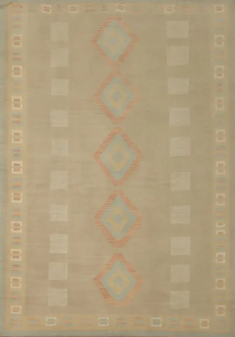 Nomadic Wool Kilim Handwoven Area Rug 10x13