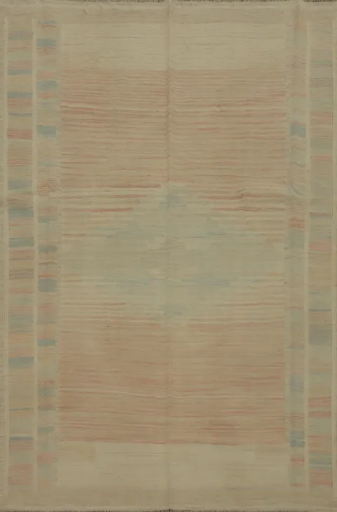 Geometric Kilim Handwoven Rug 5x7