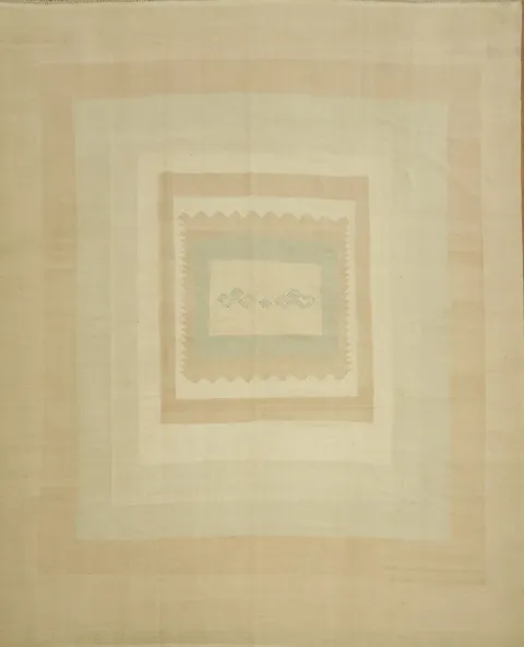 Elegant Geometric Pastel Area Rug 9x12 for Modern Living Rooms