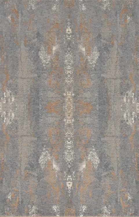Stylish Gray Rugs with Abstract Design for Elegant Interiors