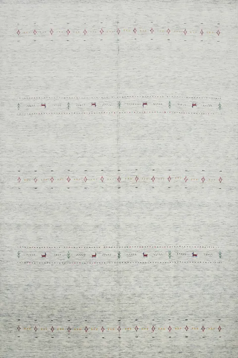 Little Animals Design Gabbeh Area Rug 8x10