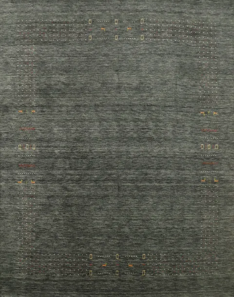 Tribal Gabbeh Square Area Rug 10x10