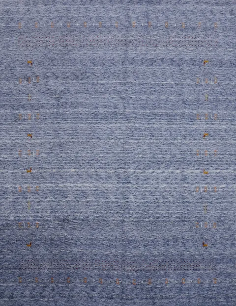 Chic Gabbeh Area Rug 8x8 Perfect for Enhancing Living Room Spaces
