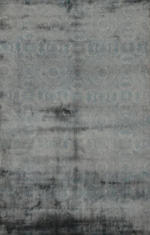Luxurious Gray Rug 4x6 with Vintage-Inspired Patterns