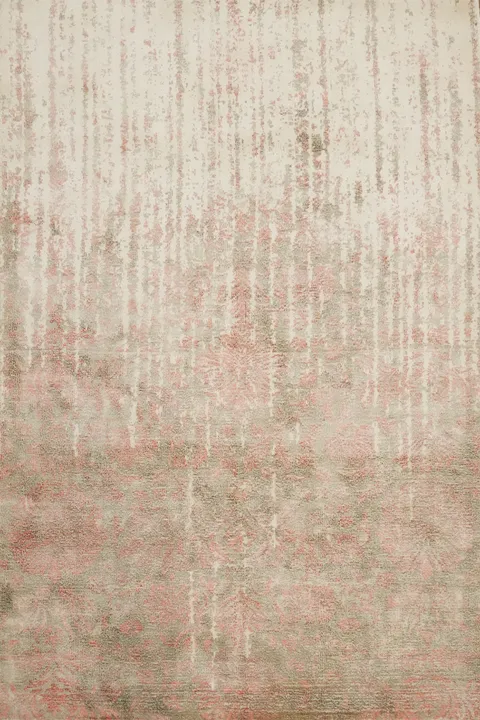 Earth Tone Abstract Oriental Rug 5x7