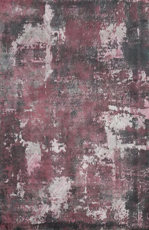 Bold Expressionist Design Abstract Area Rug 6x8
