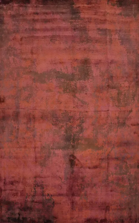 Intricate Artistic Pattern on Rustic Modern Area Rug 7x10