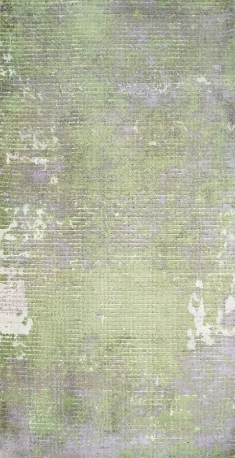 Elegant Textured Green Abstract Rug 2x4 for Modern Living Spaces