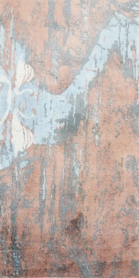 Elegant Earthy Tones Abstract Rug 2x4 with a Soothing Design