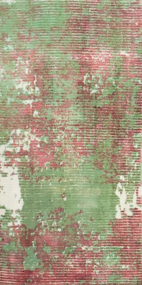 Embrace Nature's Palette with Our Earthy Abstract Rug 2x4