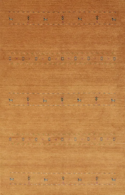 Sophisticated Gabbeh Area Rug 5x8 Add Warmth and Subtle Elegance