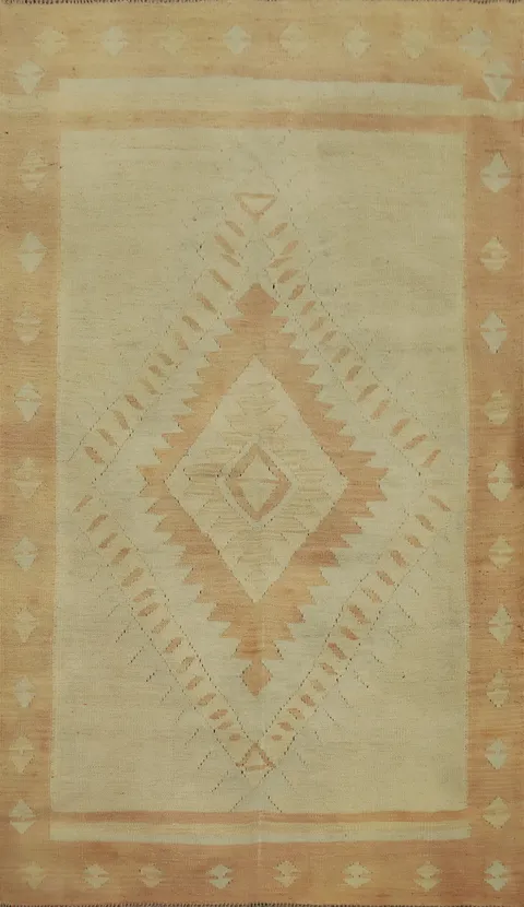 Geometric Kilim Handwoven Rug 4x6