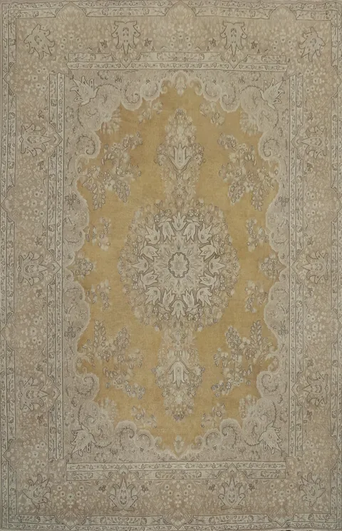Vegetable Dye Kerman Persian Area Rug 10x13