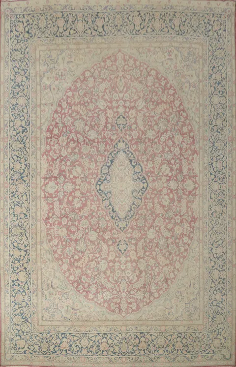 Vegetable Dye Kerman Persian Area Rug 10x13