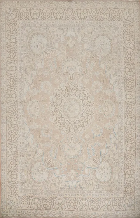 Vegetable Dye Kerman Persian Area Rug 10x13