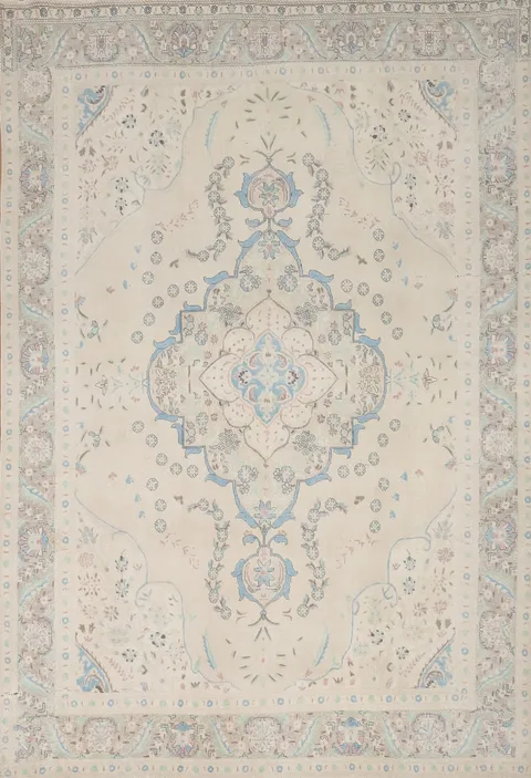 Traditional Wool Tabriz Persian Area Rug 10x13