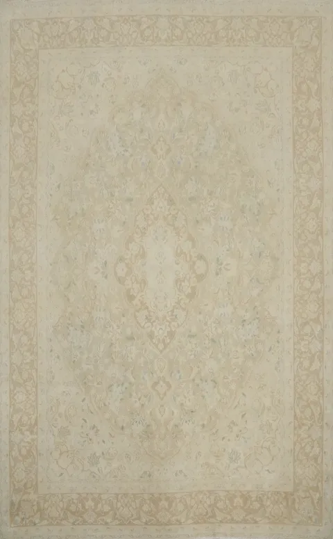 Traditional Wool Kerman Persian Area Rug 7x10