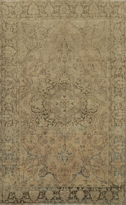 Antique Vegetable Dye Heriz Persian Area Rug 8x12